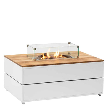 Cosi Fires - Cosipure Blanc / Teck (120 cm)