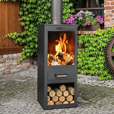 CookKing - Brasero de jardin Rosa