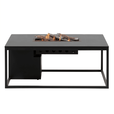 Cosi Fires - Table de feu Cosiloft Black / Plateau alu (120 cm)