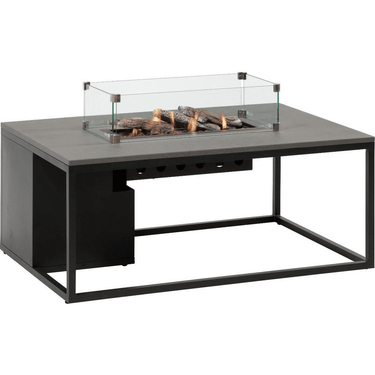 Cosi Fires - Table brasero Cosiloft noir / gris (120 cm)