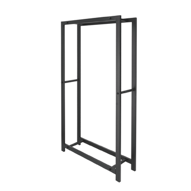 Esschert Design - Lot de 2 supports à bûches noirs L