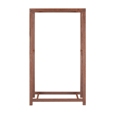 Esschert Design - Lot de 2 supports à bûches rouillés L