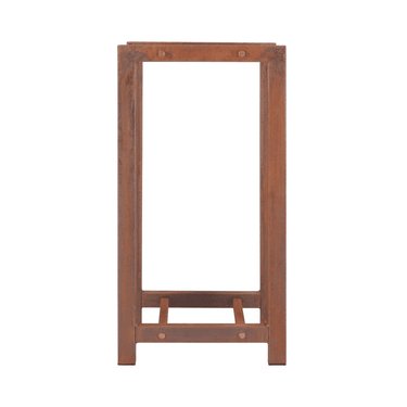 Rangement à bûches rouille M - Esschert Design