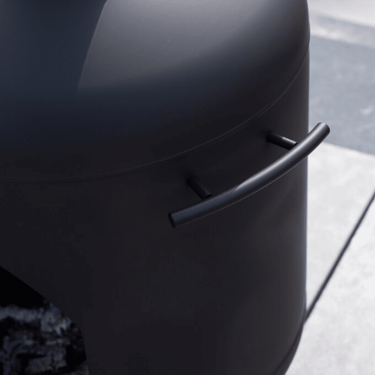 Goodlife - Brasero d'extérieur en inox Varme Noir