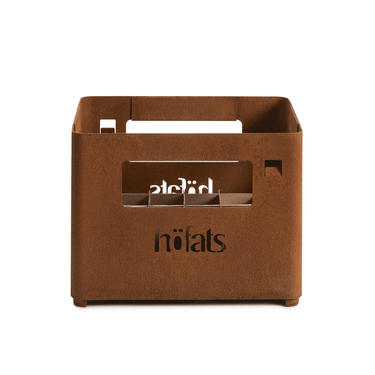 Höfats - Bier Box - Foyer à bois rouillé