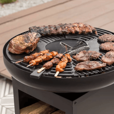 RedFire - Plancha de jardin Matanzas avec rangement pour bois