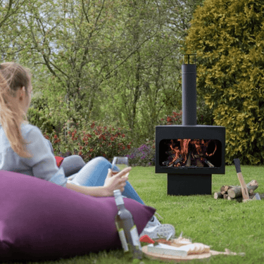 RedFire Brasero de jardin Jersey XL - Noir