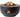 Cocoon Table Bowl - Rond noir