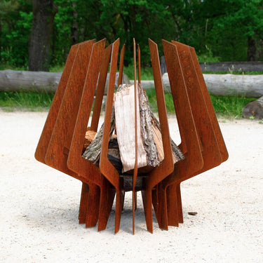 RUIGG - Brasero Vurig en Acier Corten