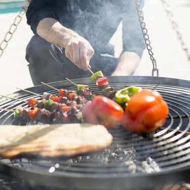 La Hacienda - Trépied avec grille de cuisson (172 cm)