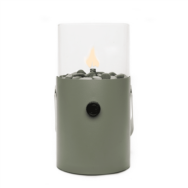 Cosi Fires - Lanterne à gaz Cosiscoop Original Vert Olive