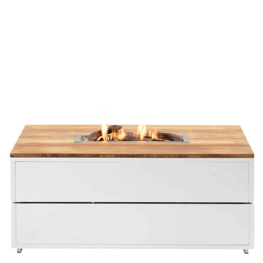 Cosi Fires - Cosipure Blanc / Teck (120 cm)
