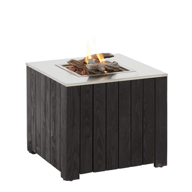 Cosi Fires - Cosicube 70 Noir / Acier inoxydable