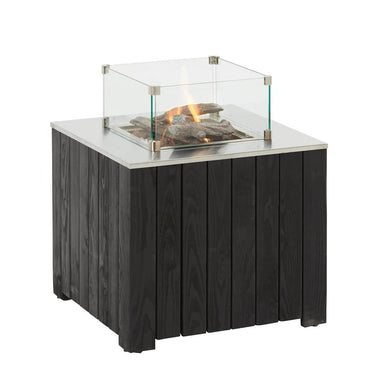 Cosi Fires - Cosicube 70 Noir / Acier inoxydable