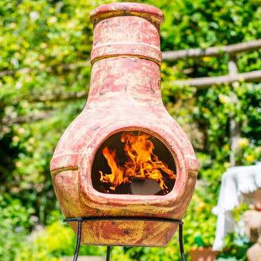La Hacienda Brasero de terrasse Banded (H 94 x 40 cm)