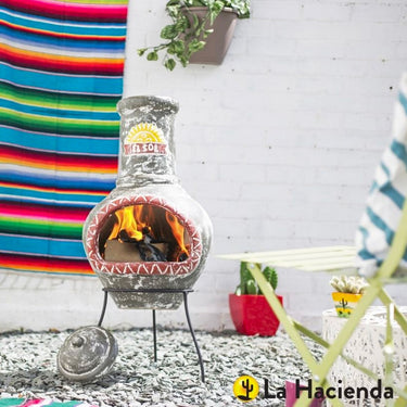 Cheminée de terrasse La Hacienda El Sol (H 95 x 38 cm)