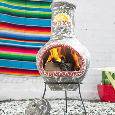 Cheminée de terrasse La Hacienda El Sol (H 95 x 38 cm)