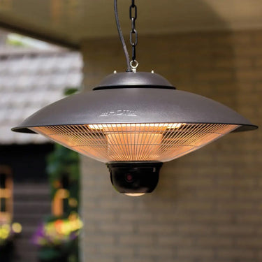 Sunred Chauffage Suspendu Sirius Noir 2100