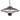 Sunred Chauffage Suspendu Sirius Noir 2100