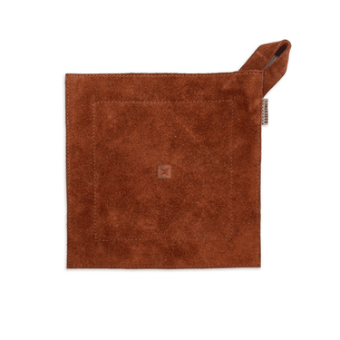 Barebones - Dessous-de-plat en cuir - Suédé Terracotta