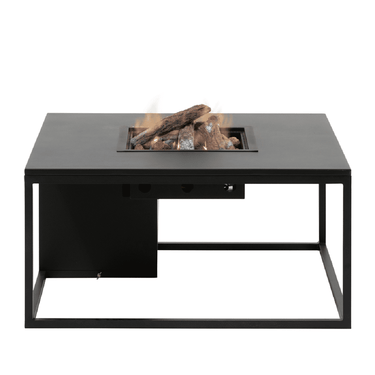 Cosi Fires - Table brasero Cosiloft Black / plateau Alu (100 cm)