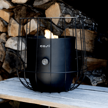 Cosi Fires – Lanterne à gaz Cosiscoop Basket noire