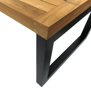 Enjoyfires - Table brasero teck 260 cm