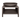 Esschert Design - Braséro avec rangement pour bûches 80 cm noir