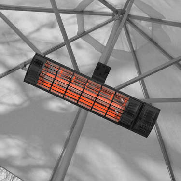 Eurom - Golden 2000 ULTRA RCD Noir - Chauffage de terrasse