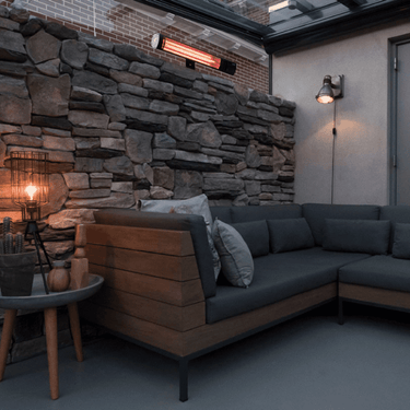 Eurom - Golden Shadow 2500 - Chauffage de terrasse