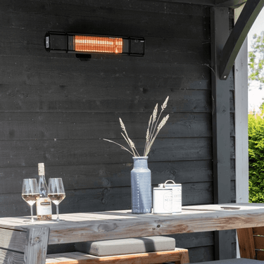 Eurom - Heat and Beat - Noir - Chauffage de terrasse