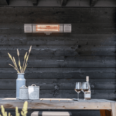 Eurom - Heat and Beat - Gris - Chauffage de terrasse