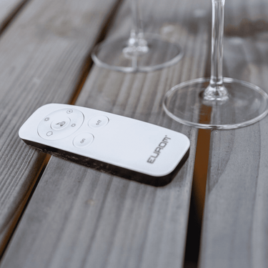 Eurom - Heat and Beat - Blanc - Chauffage de terrasse