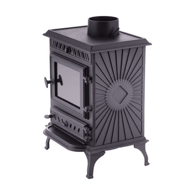 Poêle à bois Fumio Petite P3 EKO en fonte (6.8 kW)