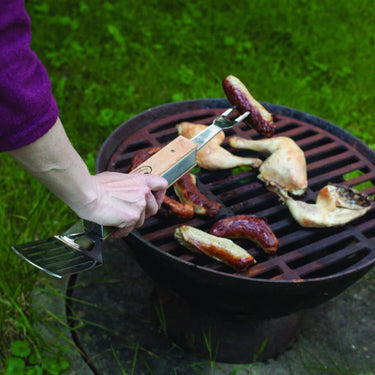 Ustensiles de barbecue pliables