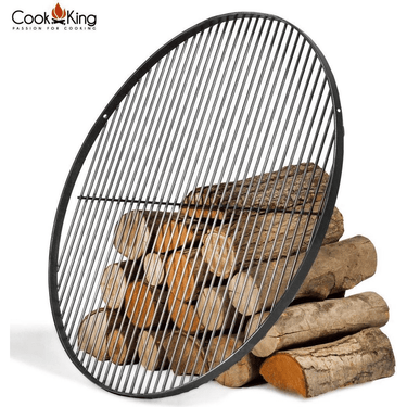 CookKing - Grille en acier noir 60 cm