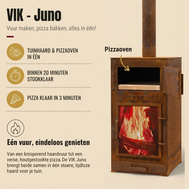 VIK - Four à pizza de jardin Juno Original