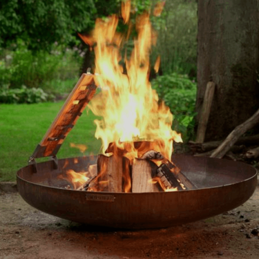 MOODZ Brasero en acier Corten (Ø 100 cm)