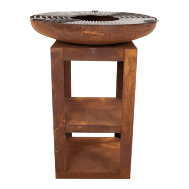 RedFire - Plancha barbecue Trinidad avec rangement pour bois