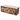 Banc de rangement pour bois RedFire Tyr 120 cm