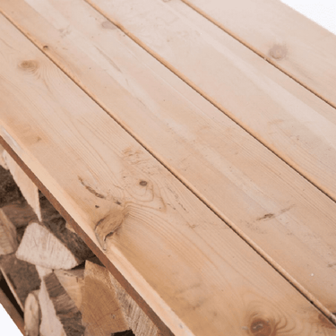 Banc de rangement pour bois RedFire Tyr 120 cm