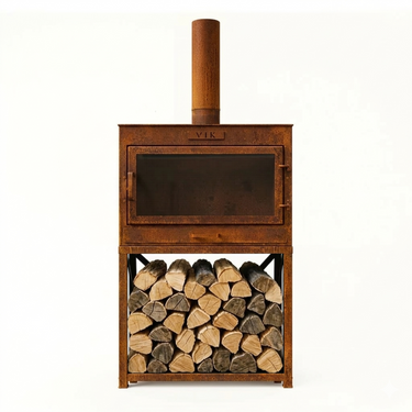 VIK - LUX Cosy tuinhaard roest (voor aan een tafel)