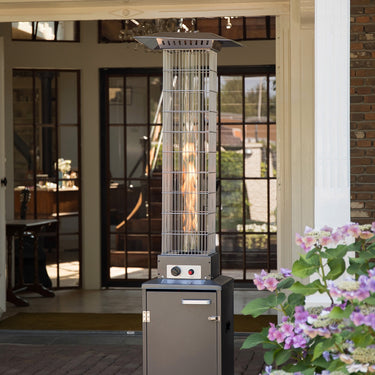 Sunred - Chauffage de Terrasse Flamme Atria Gris