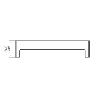 EcoSmart Fire - pare-vent rectangulaire résistant au feu