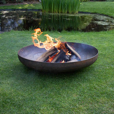BonFeu - Vasque à feu en acier Corten (Ø 150 cm)