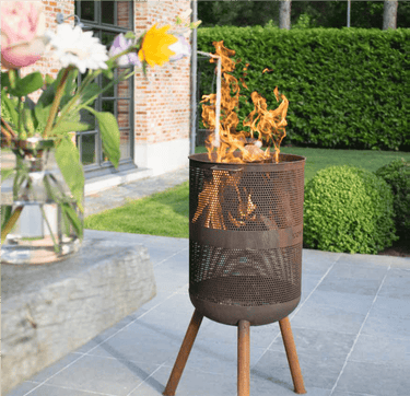 Bonfeu - BonVes 45 Foyer de jardin en acier Corten