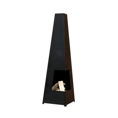 GardenmaxX - Chacana XL Brasero de jardin noir