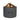Cocoon Table - Ronde anthracite