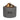 Table Cocoon - Ronde taupe