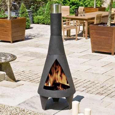 La Hacienda - Brasero de terrasse Colorado 125